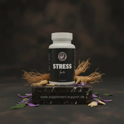 STRESS forte Kapseln – Nahrungsergänzung mit Ginseng für Stressabbau und Vitalität