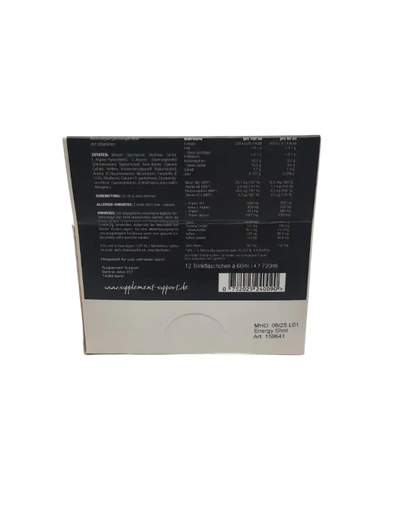 Supplement Support Energy Shot 12x60ml - Supplement Support