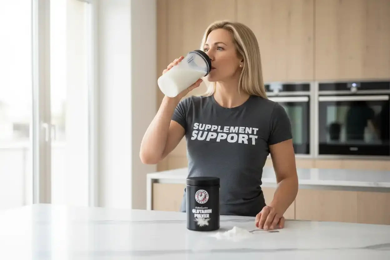 Supplement Support L-Glutamin Pulver 500g - Supplement Support