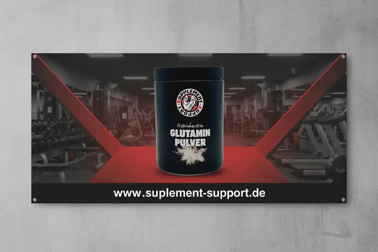 Supplement Support L-Glutamin Pulver 500g - Supplement Support
