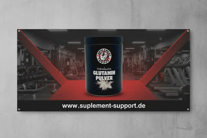 Supplement Support L-Glutamin Pulver 500g - Supplement Support