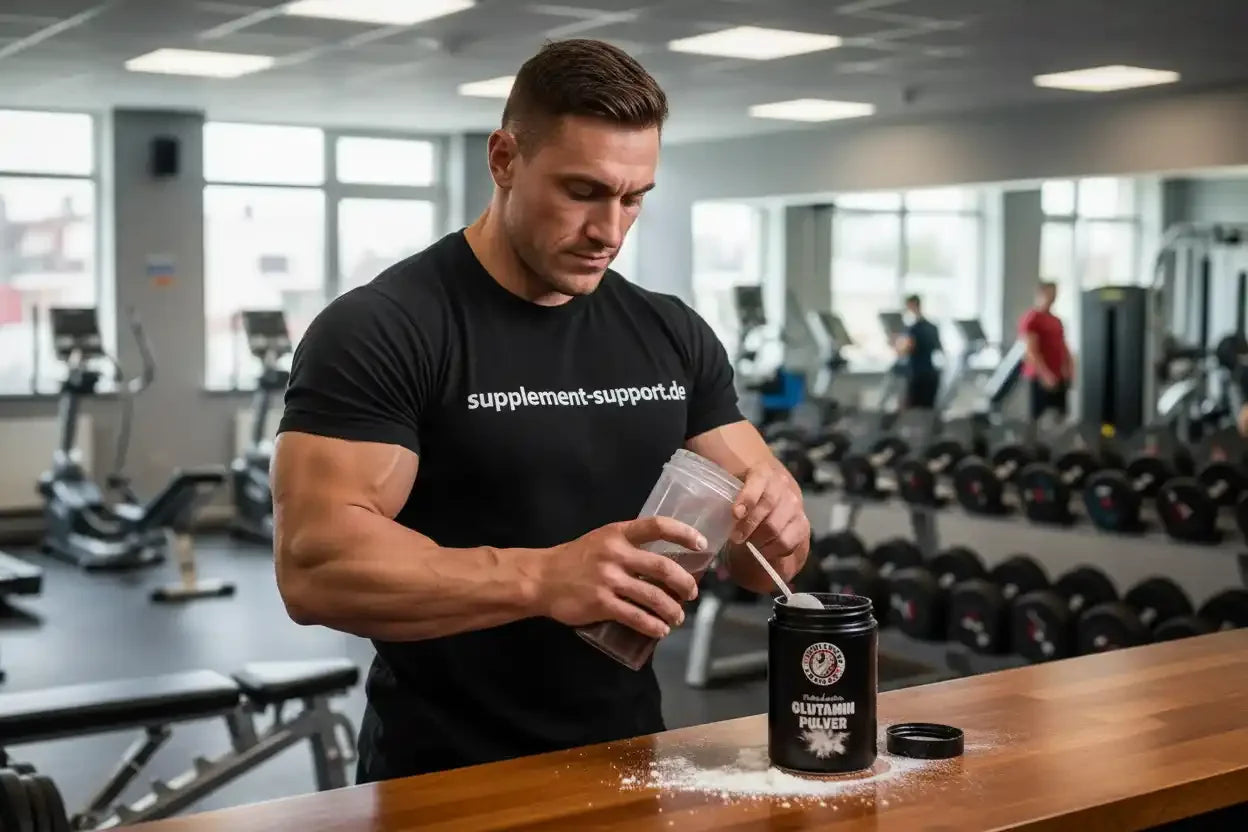 Supplement Support L-Glutamin Pulver 500g - Supplement Support