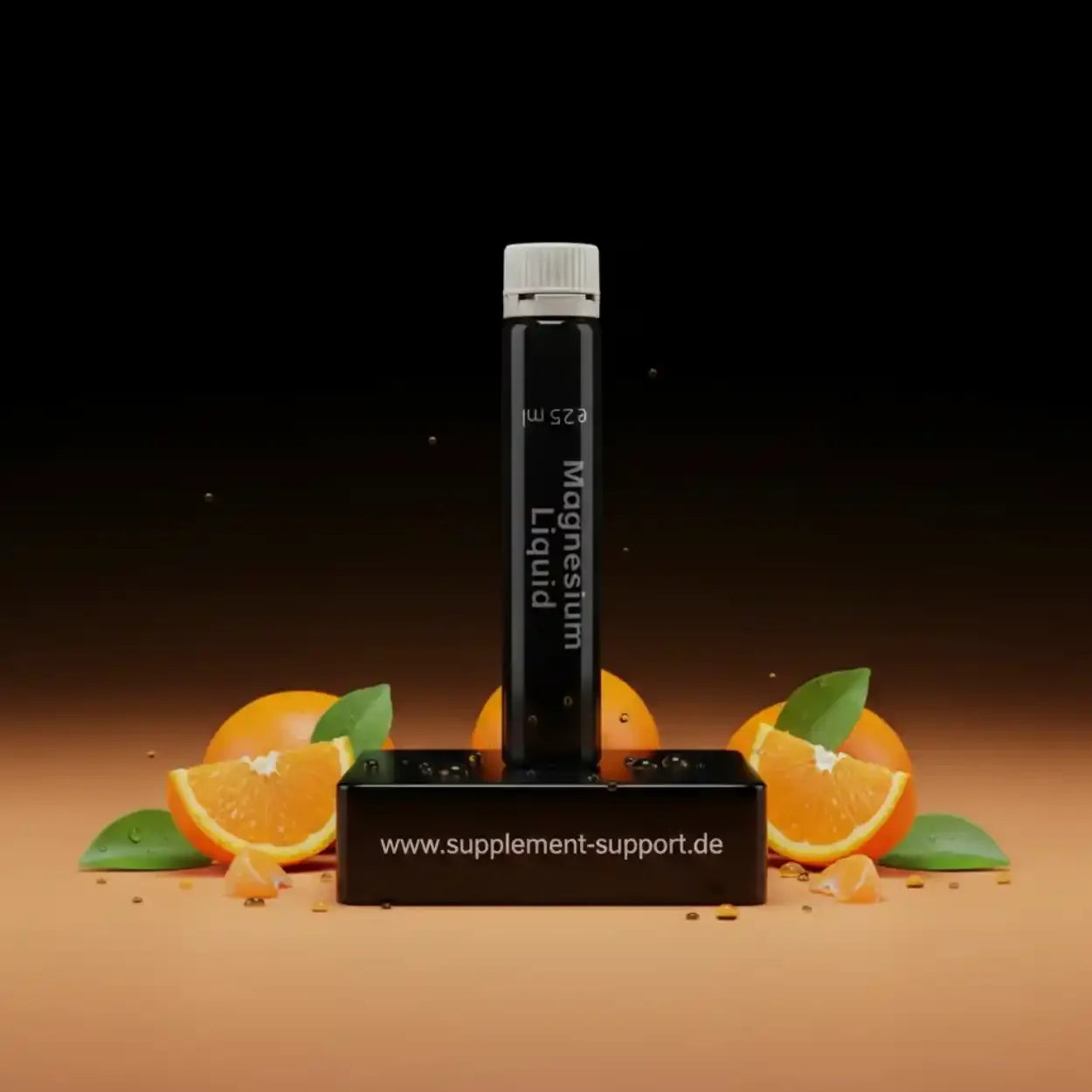 Magnesium Liquid 25 ml – Nahrungsergänzung mit Orangen, ideal für Sport und Gesundheit