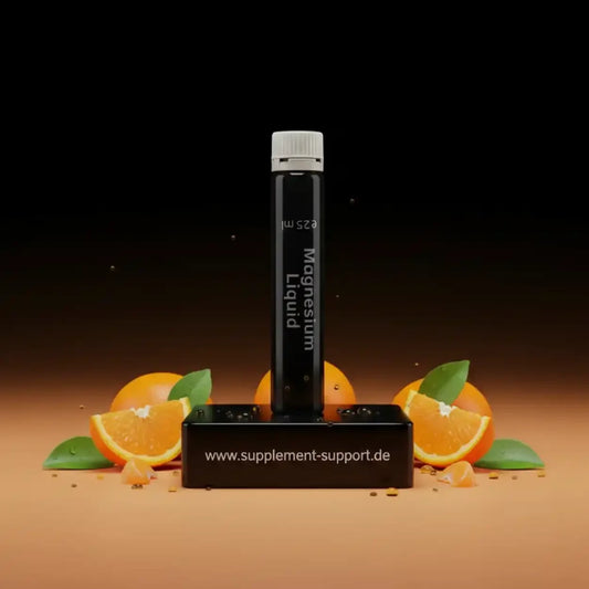 Magnesium Liquid 25 ml – Nahrungsergänzung mit Orangen, ideal für Sport und Gesundheit