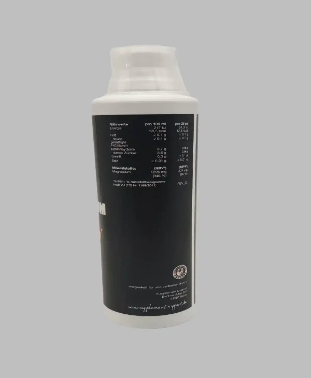 Nahrungsergänzungsmittel mit Nährwertangaben, Magnesium, Protein, Gainer, Booster, Vitamine