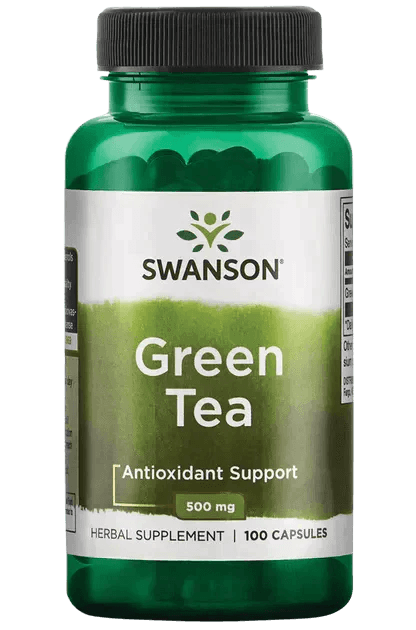 Swanson Grüner Tee Extrakt 100 Kapseln - Supplement Support