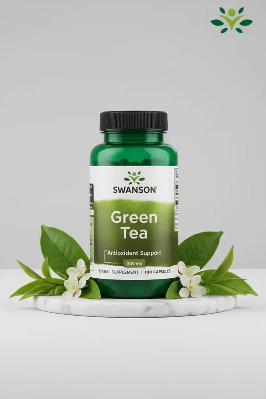 Swanson Grüner Tee Extrakt 100 Kapseln - Supplement Support
