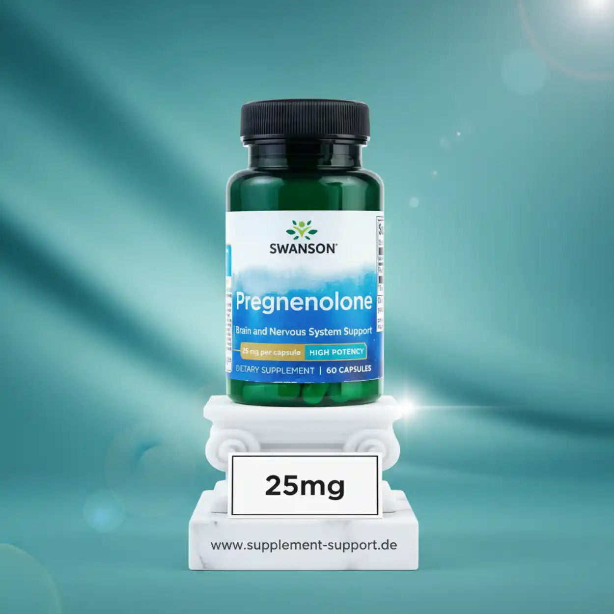 Swanson Pregnenolone 25mg 60capsule