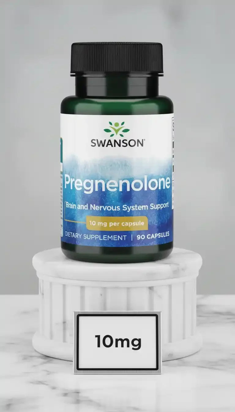 Swanson Pregnenolone 10 mg 90 Kapsel - Supplement Support