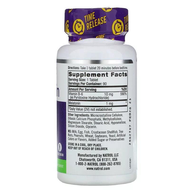 Time Release 1mg Sleep Support 90 Tabletten - Supplement Support