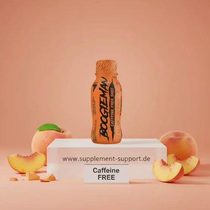 Boogieman Koffeinfreier Shot mit Pfirsichgeschmack, ideal für Sportnahrung und Booster