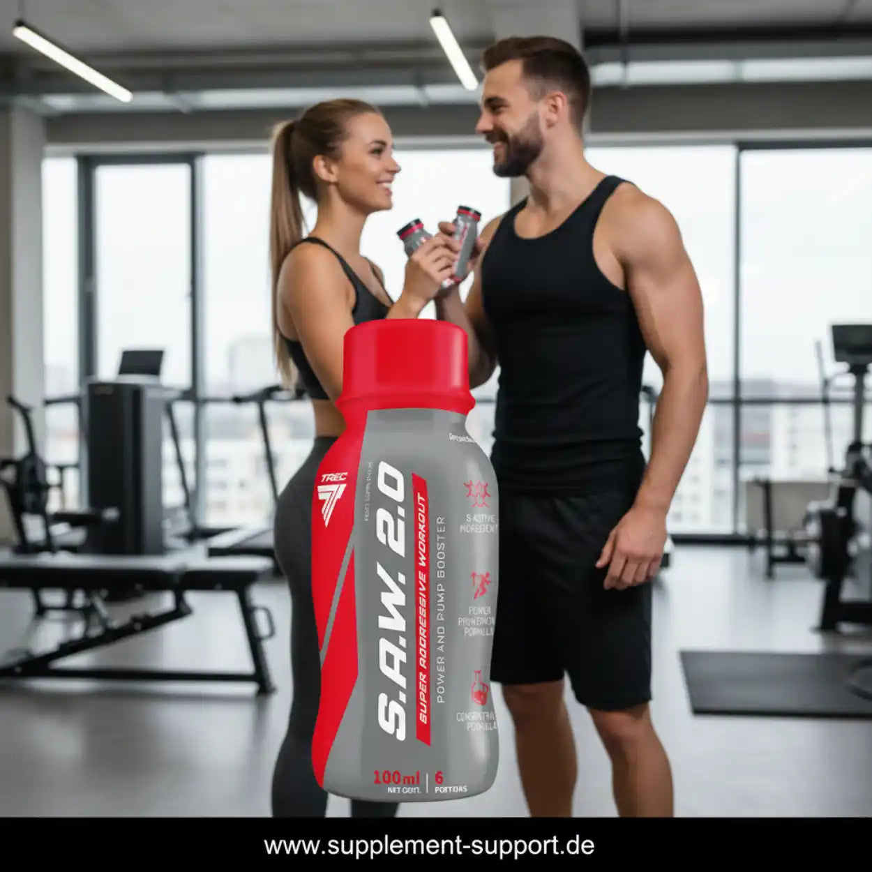 TREC® S.A.W 2.0 BOOSTER SHOT 100ml Cherry