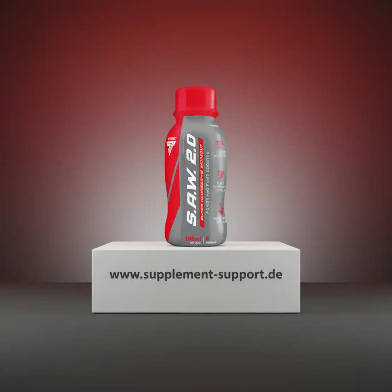 TREC® S.A.W 2.0 BOOSTER SHOT 100ml Cherry