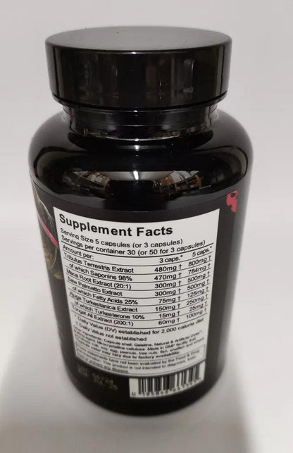 UNDERGROUND LABS TEST JUNKIE 150Kapseln - Supplement Support