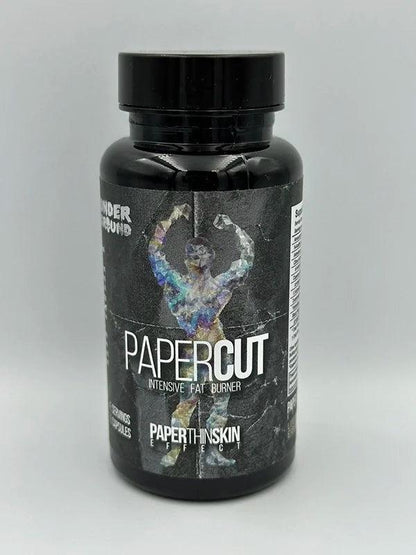 Papercut Intensive Fat Burner – Nahrungsergänzung für Fitness & Muskelaufbau mit Paperthin Skin Effect