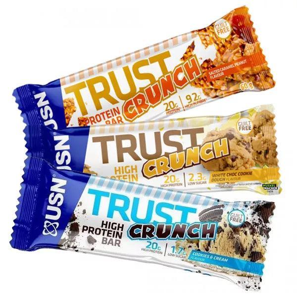 USN Trust Crunch Protein Bars 60g - Supplement Support