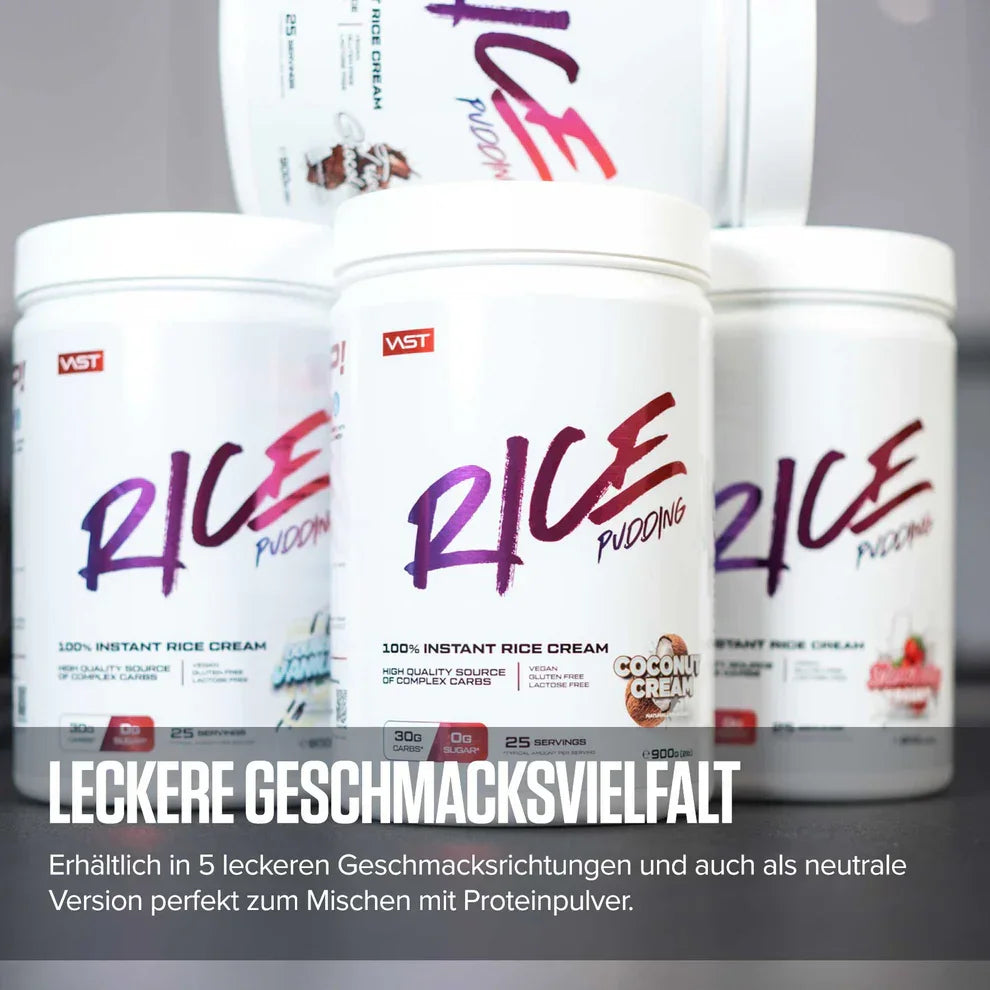 VAST® INSTANT RICE PUDDING COMPLEX CARBS 900g - Supplement Support