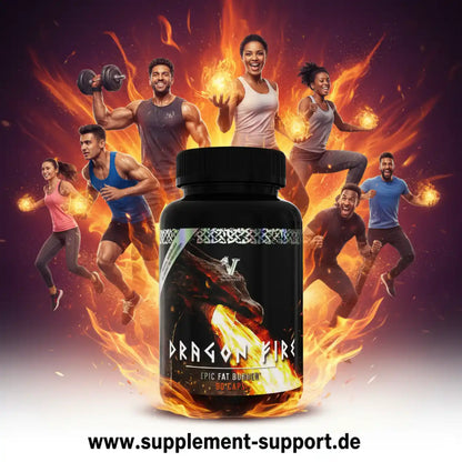Dragon Fire Fat Burner Kapseln – Energie & Fitness mit Nahrungsergänzungsmittel für Sportler