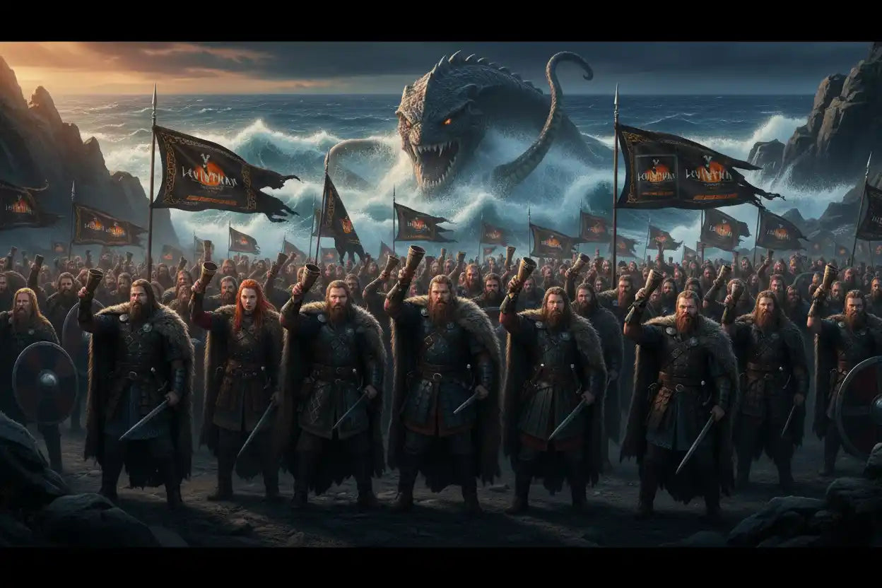 Viking Power Leviathan Hardcore PWO - 660g - Supplement Support