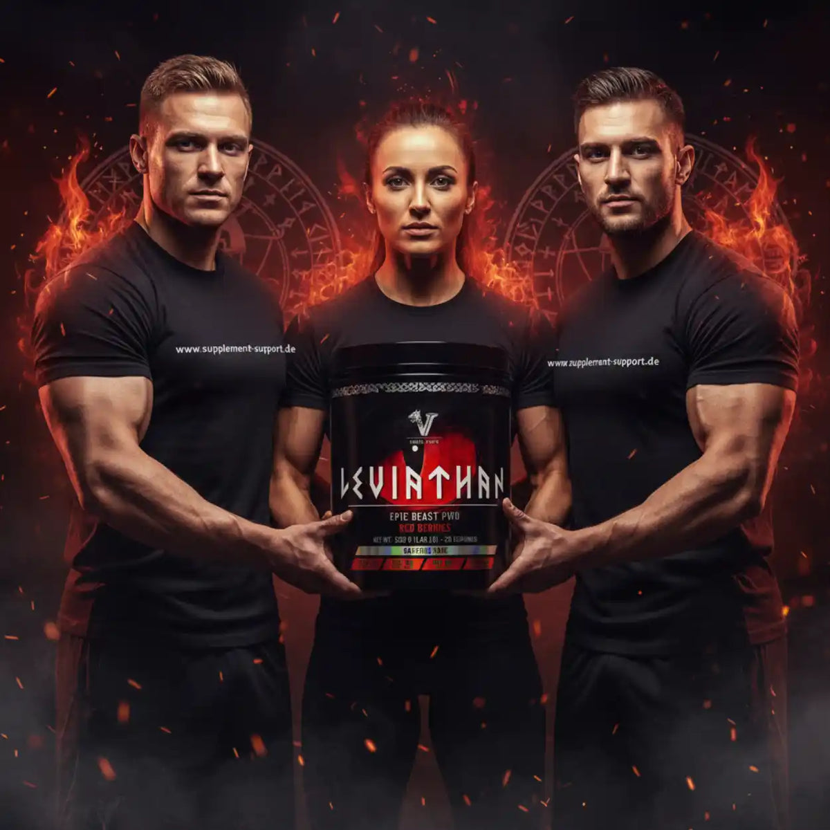 Viking Power Leviathan Hardcore PWO Caffeine Free - 660 g