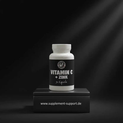 Vitamin C + Zink Kapseln – Hochwertige Nahrungsergänzung für Immununterstützung