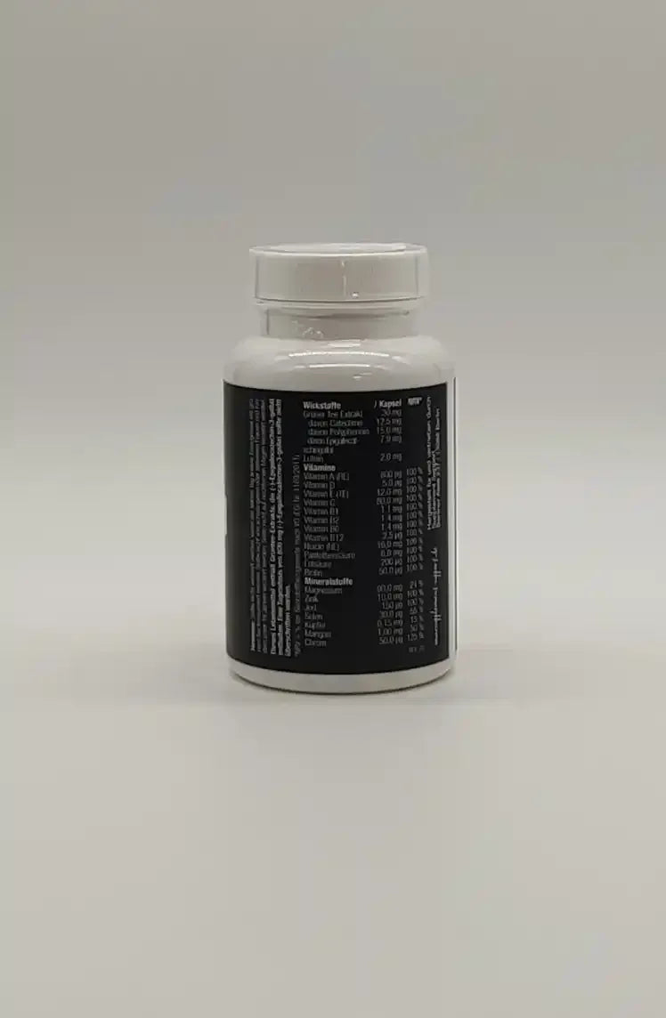 Nahrungsergänzungsmittel mit Vitaminen und Mineralstoffen, hochwertige Kapseln für Sport und Gesundheit