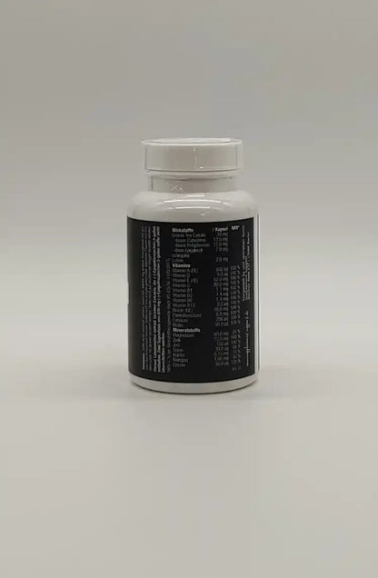Nahrungsergänzungsmittel mit Vitaminen und Mineralstoffen, hochwertige Kapseln für Sport und Gesundheit