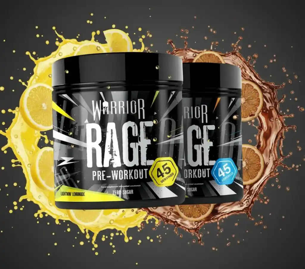 Warrior Rage Pre Workout Booster 392g - Supplement Support