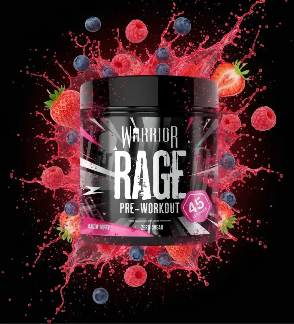 Warrior Rage Pre Workout Booster 392g - Supplement Support
