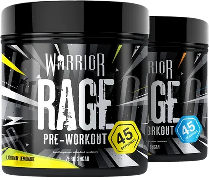 Warrior Rage Pre Workout Booster 392g - Supplement Support