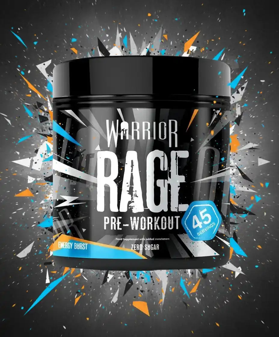 Warrior Rage Pre Workout Booster 392g - Supplement Support