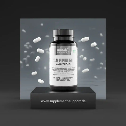 Caféine anhydre, 120 capsules.