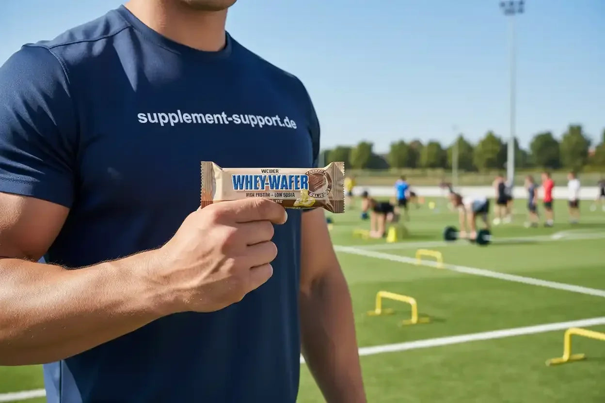 WEIDER 32% WHEY-WAFER 12x35g RIEGEL - Supplement Support