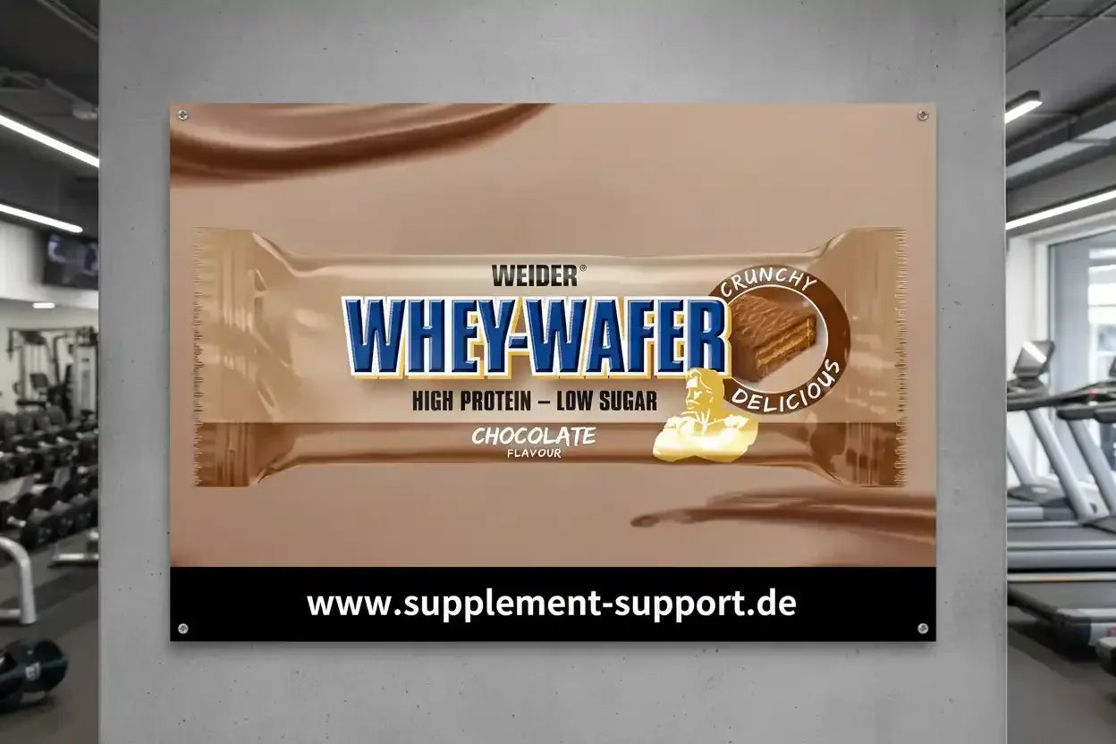 WEIDER 32% WHEY-WAFER 12x35g RIEGEL - Supplement Support