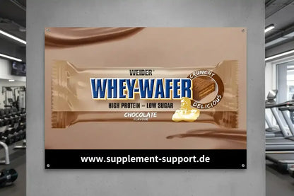 WEIDER 32% WHEY-WAFER 12x35g RIEGEL - Supplement Support