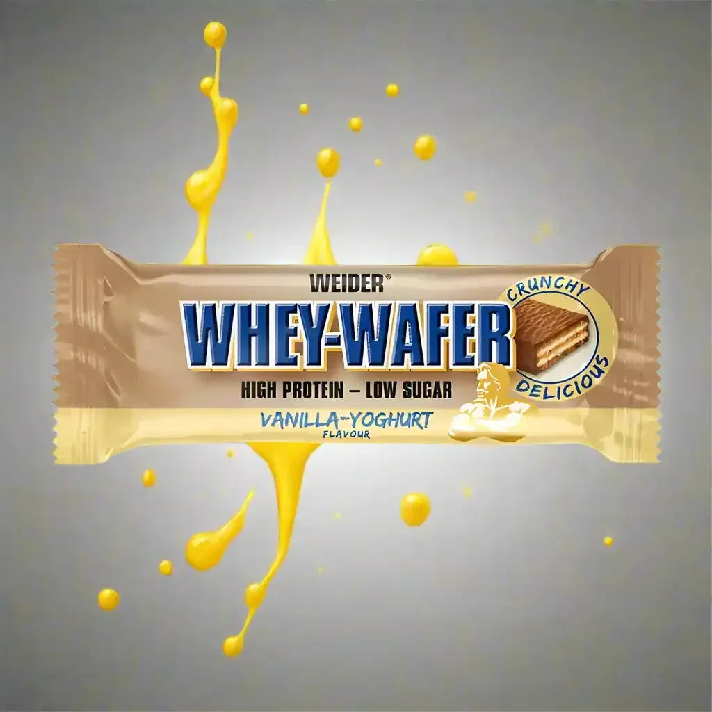 WEIDER 32% WHEY-WAFER 12x35g RIEGEL - Supplement Support