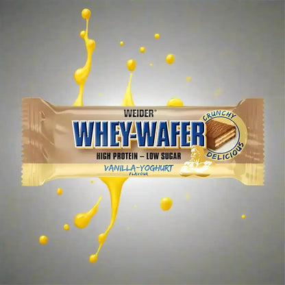 WEIDER 32% WHEY-WAFER 12x35g RIEGEL - Supplement Support