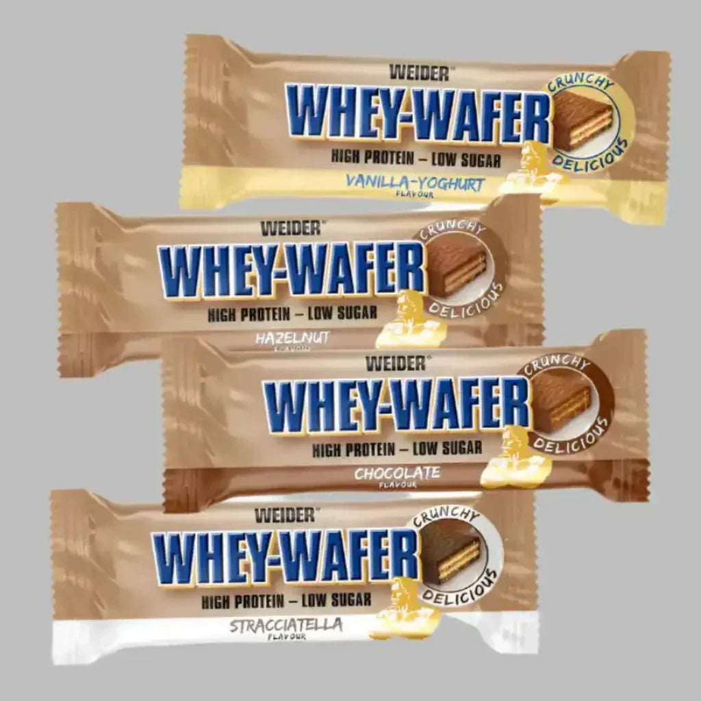 WEIDER 32% WHEY-WAFER 12x35g RIEGEL - Supplement Support