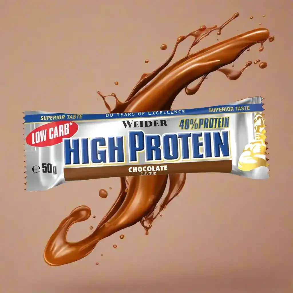 WEIDER HIGH PROTEIN BAR 24x50g RIEGEL - Supplement Support