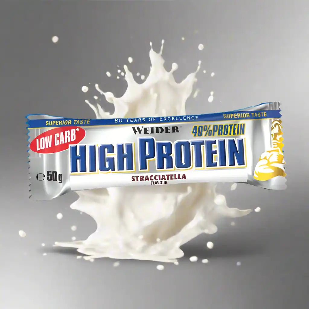 WEIDER HIGH PROTEIN BAR 50g RIEGEL - Supplement Support