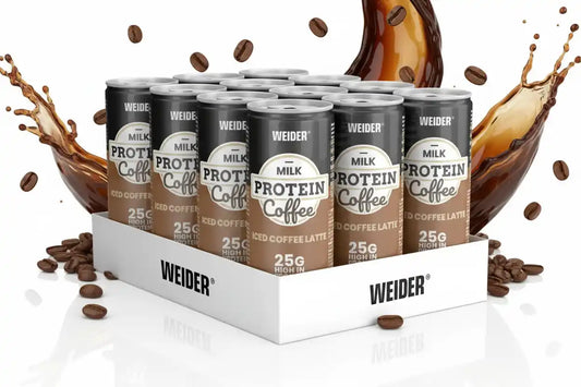 Weider Protein Coffee,12x250 ml Dose (inkl. Pfand), Iced Coffe Latte