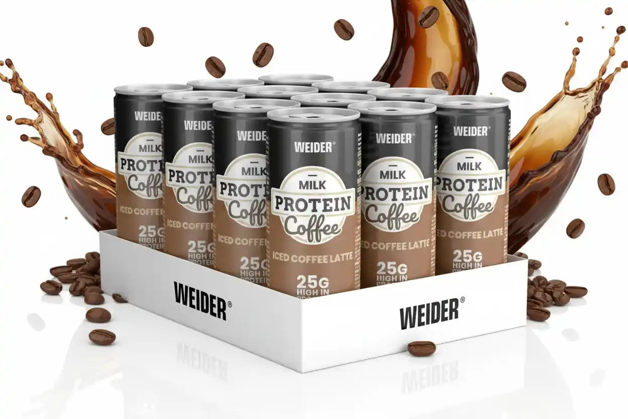Weider Protein Coffee,12x250 ml Dose (inkl. Pfand), Iced Coffe Latte