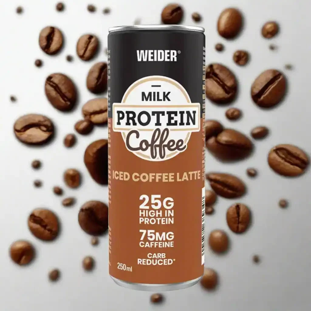 Weider Protein Coffee,250 ml Dose (inkl. Pfand), Iced Coffe Latte - Supplement Support