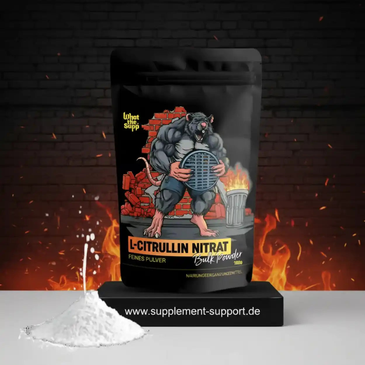Poudre de nitrate de L-citrulline WTS 100 g US xtreme Pump Booster