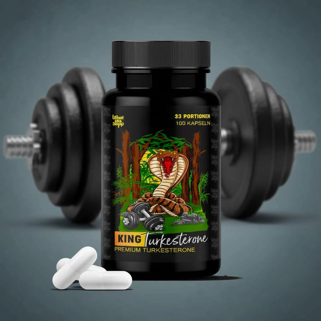 WTS Turkesterone 10% 500mg 100 Kapseln - Supplement Support