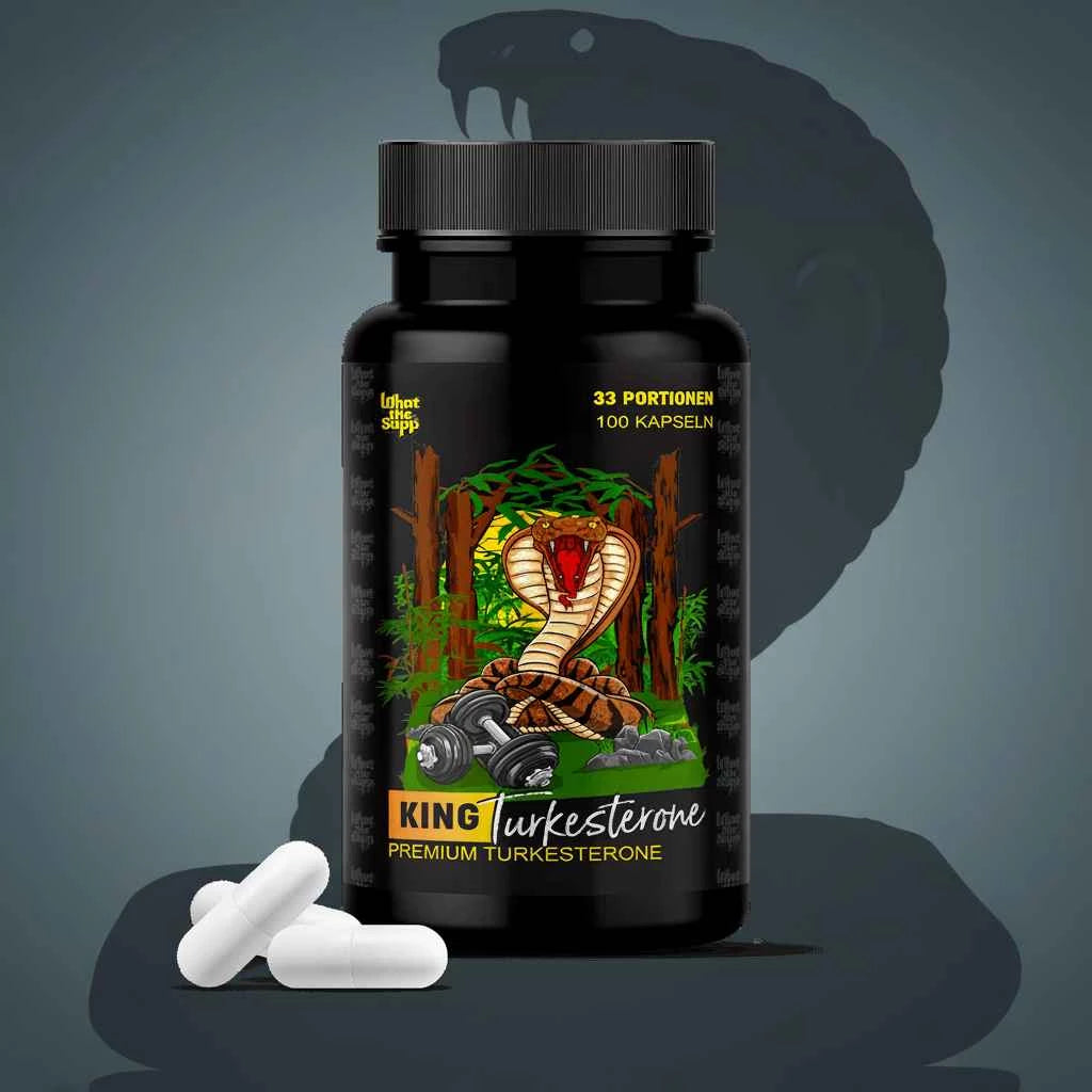 WTS Turkesterone 10% 500mg 100 Kapseln - Supplement Support