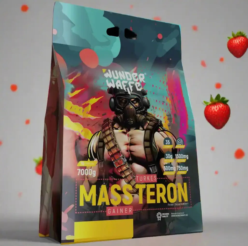 Wunderwaffe® MASSTERON Premium Mass Gainer 7kg - Supplement Support