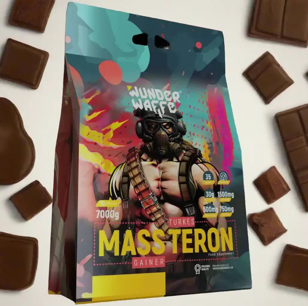 Wunderwaffe® MASSTERON Premium Mass Gainer 7kg - Supplement Support