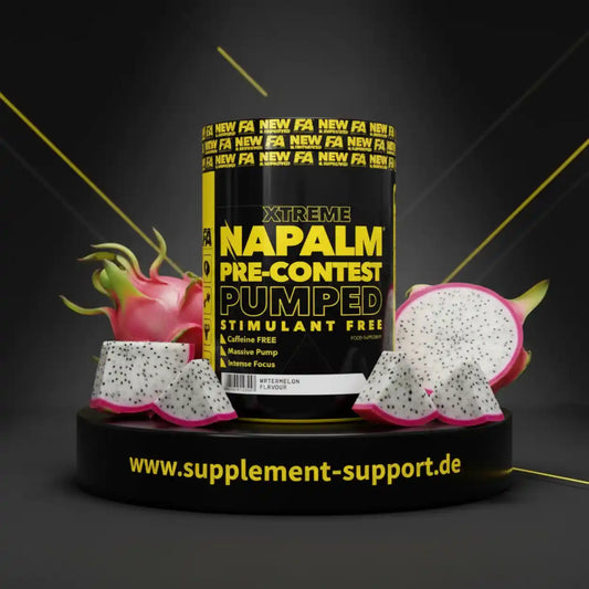 XTREME Napalm Pre Workout Booster PUMPED 350g Stimfree