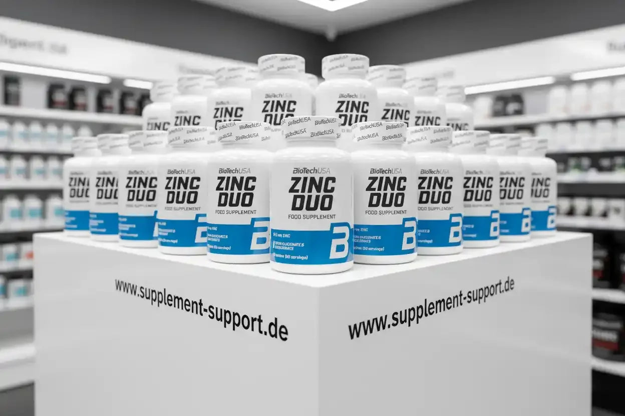 Zinc Duo - 60 Tabletten á 25mg - Supplement Support